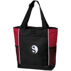 Ying Yang KMT Zipper Tote Bag