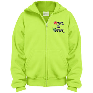 Ital Is Vital EM Youth Full Zip Hoodie