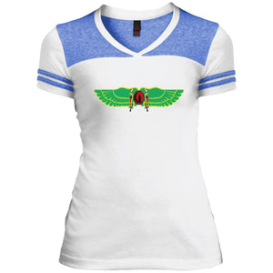 Neter Wings Women V-Neck T-Shirt