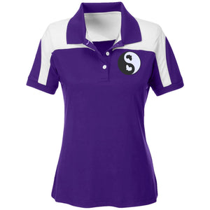 Ying Yang KMT Ladies' Colorblock Polo Shirt