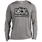 Nubian By Nature LS Sport LS Heather Poly T-Shirt