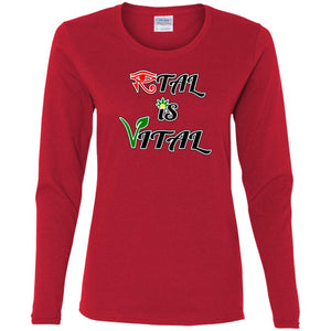 Ital Is Vital Ladies' LS T-Shirt