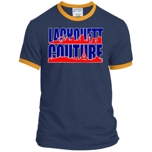 LaChouett Skyline Unisex Ringer Tee
