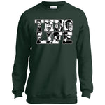 Thug Life Icon Youth Crewneck Sweatshirt