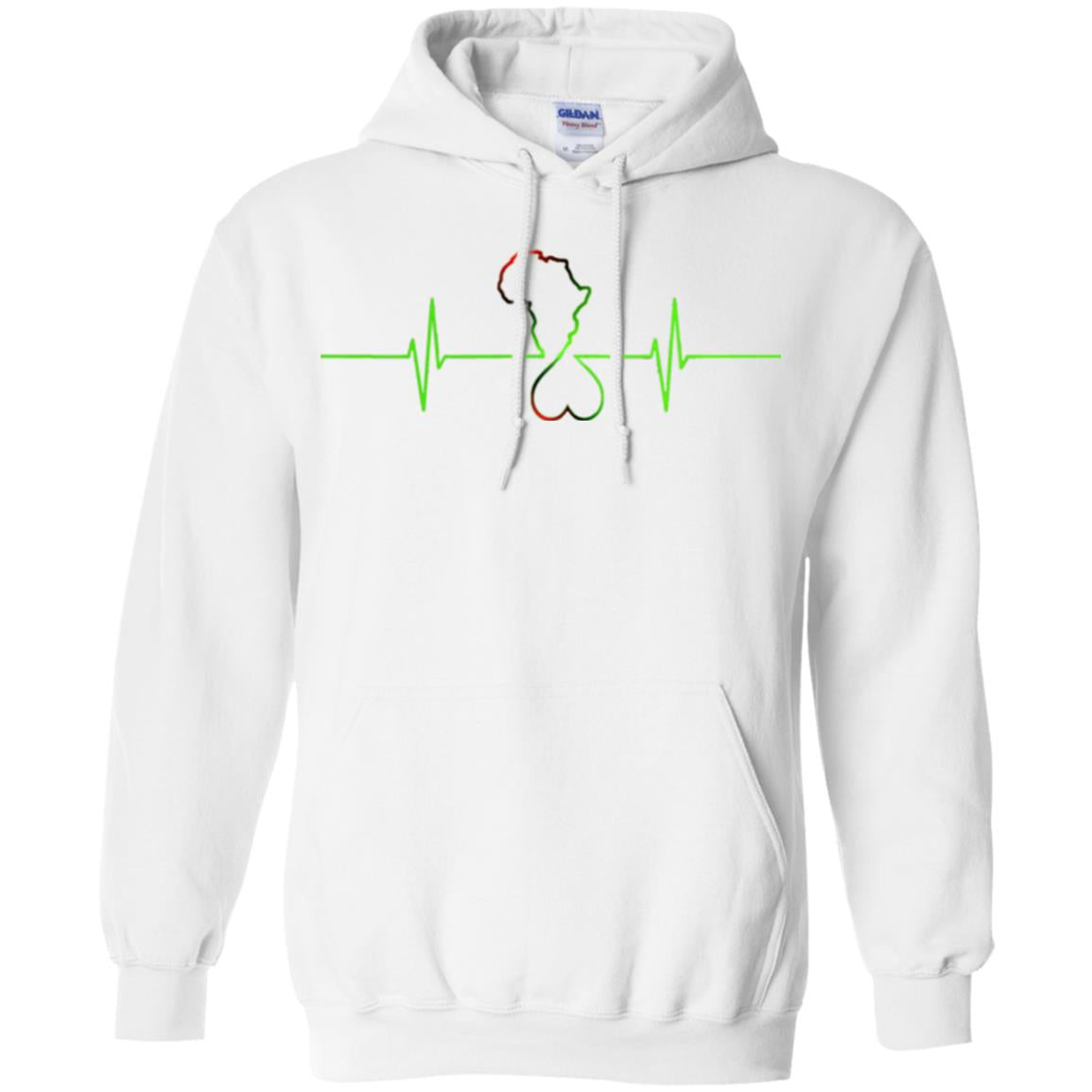 Afrika Hearthbeat Hoodie