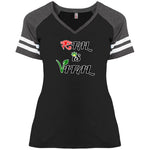 Ital Is Vital Ladies' V-Neck T-Shirt