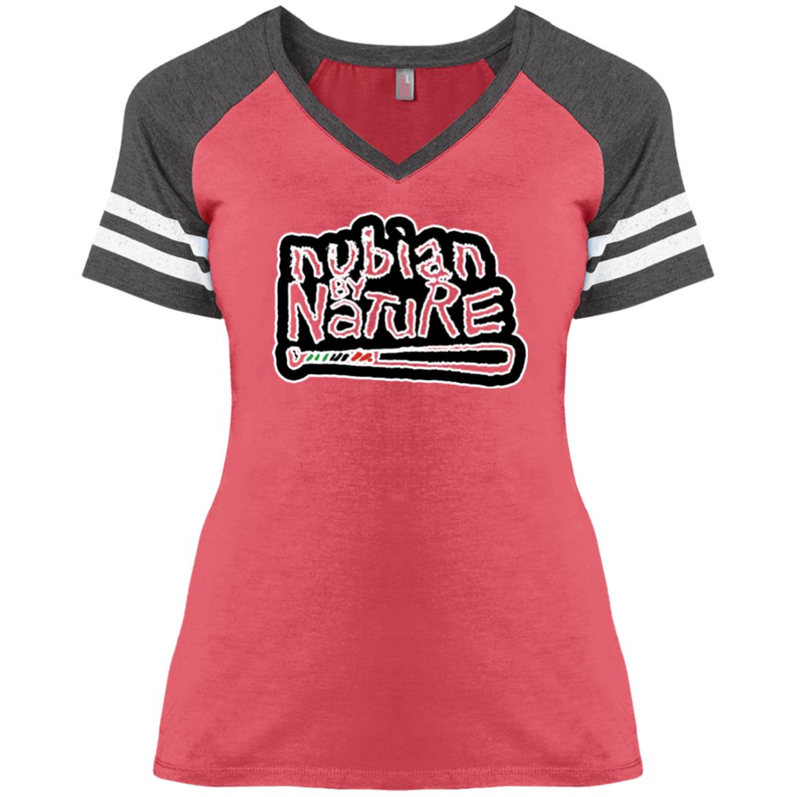 Nubian By Nature Ladies' V-Neck T-Shirt