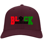 BLACK OWNED RBG Twill Cap