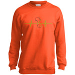 Afrika Hearthbeat Youth Crewneck Sweatshirt