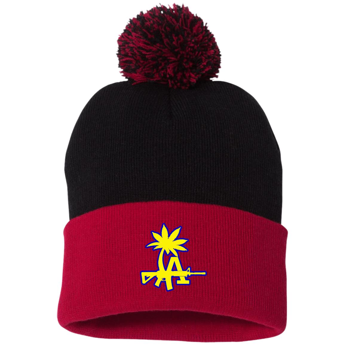 LCC L.A Pom Pom Knit Cap