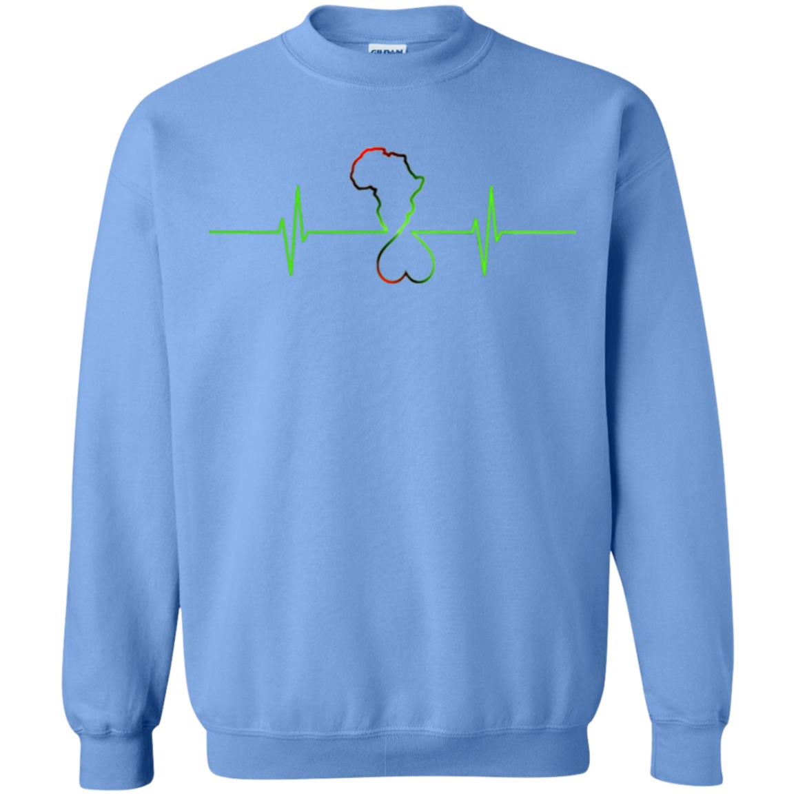 Afrika Hearthbeat Crewneck Sweatshirt