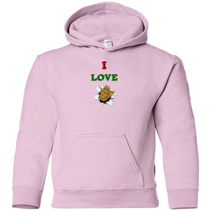 I Love You Youth Boys Pullover Hoodie