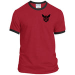 Owl Face Transformers Ringer Tee