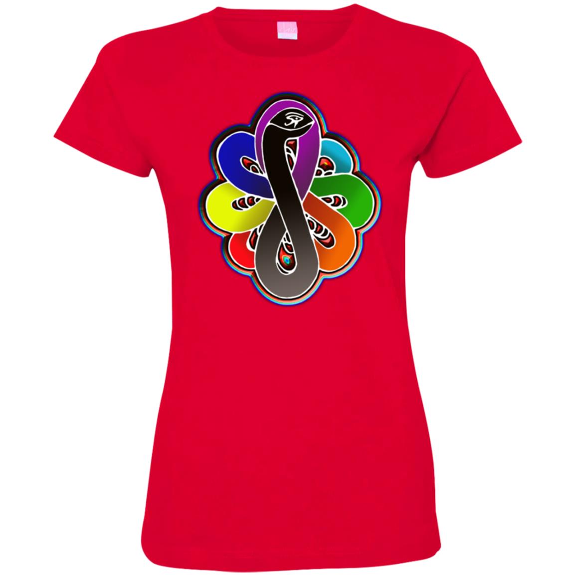 Infinity snake of B-Mwelo(chakras) Ladies'T-Shirt