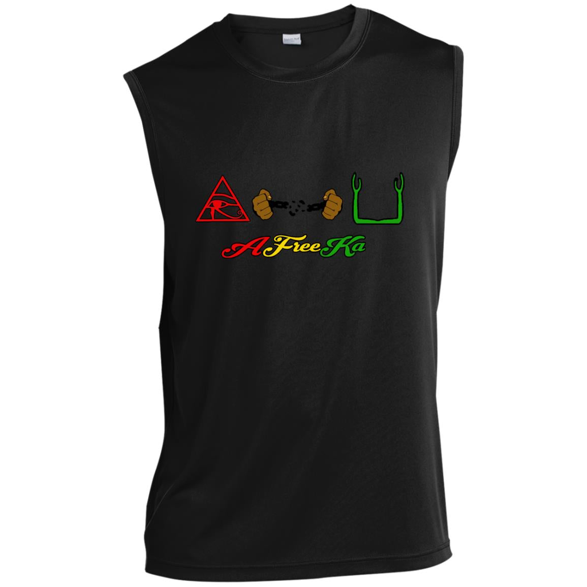 Afreeka Sleeveless Men T-Shirt