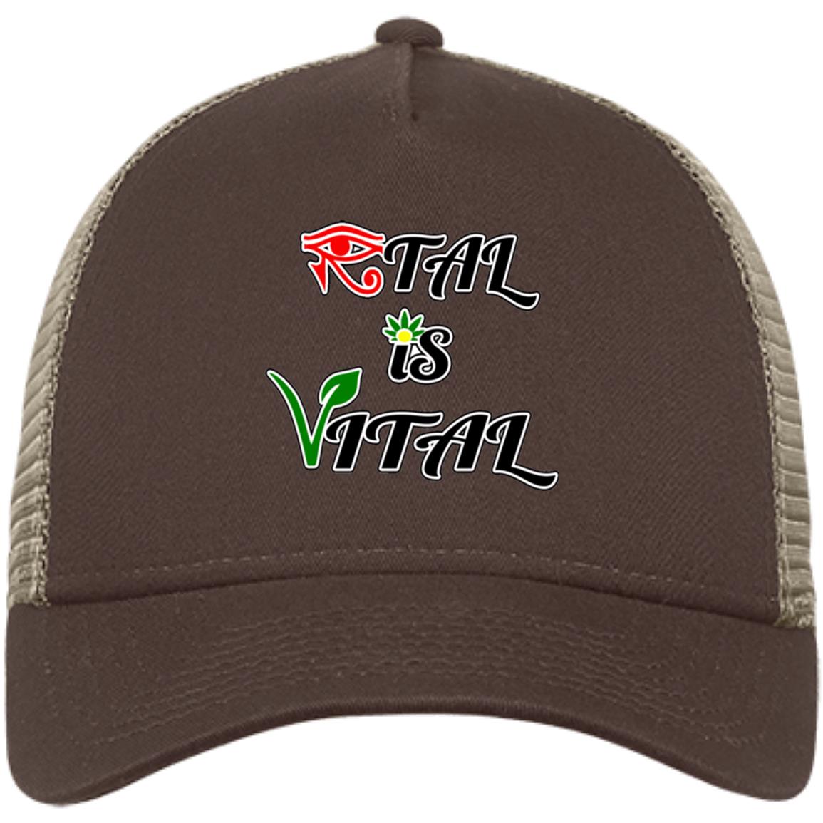 Ital Is Vital EM Snapback Trucker Cap