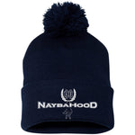NAYBAYH3D Pom Pom Knit Cap