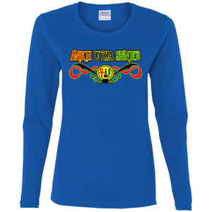 Ankh Udja Seneb shen  Ladies' LS T-Shirt