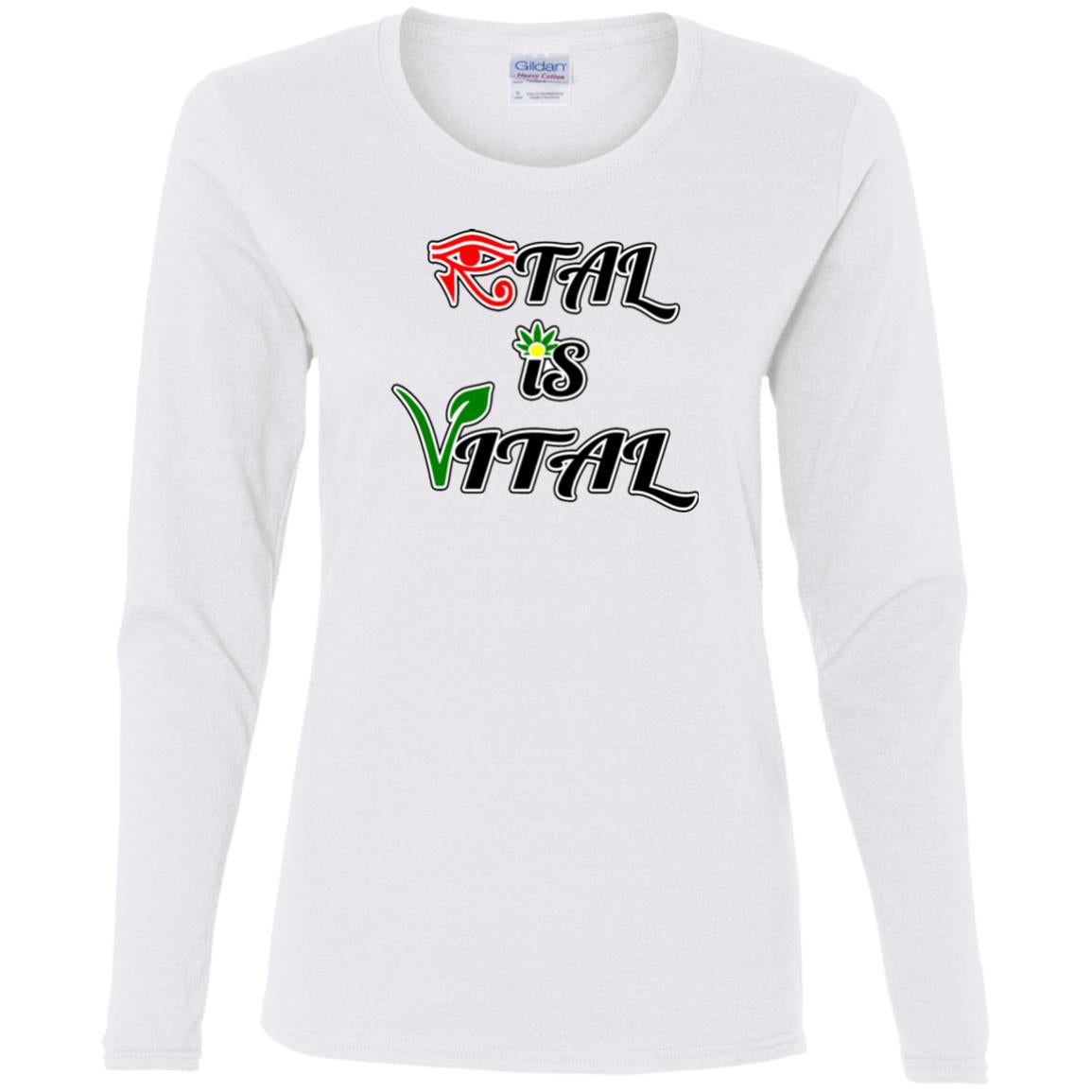 Ital Is Vital Ladies' LS T-Shirt