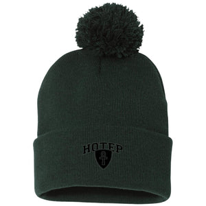 Hotep Pom Pom Knit Cap