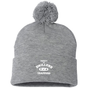 PROPERTY OF DRILLERS Pom Pom Knit Cap