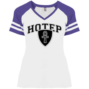 Hotep Ladies'V-Neck T-Shirt