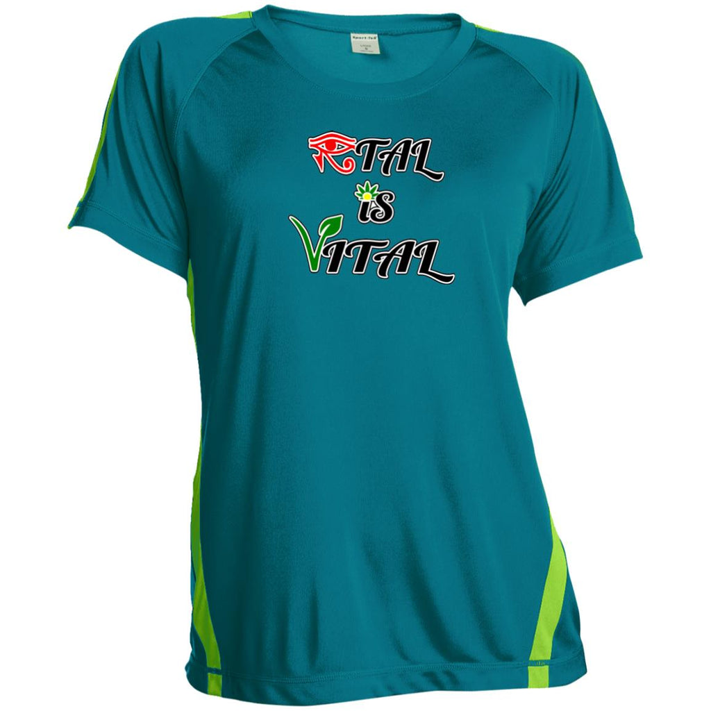 Ital Is Vital Ladies' Polyester T-Shirt