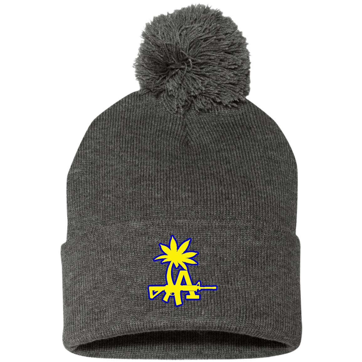 LCC L.A Pom Pom Knit Cap