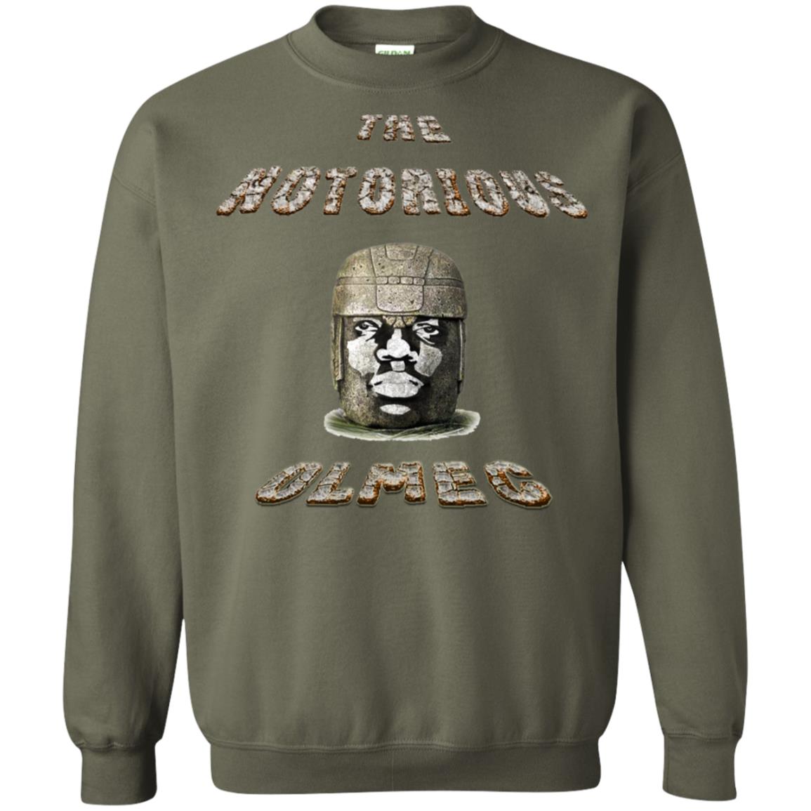 The Notorious Olmec Crewneck  Sweatshirt  8 oz.