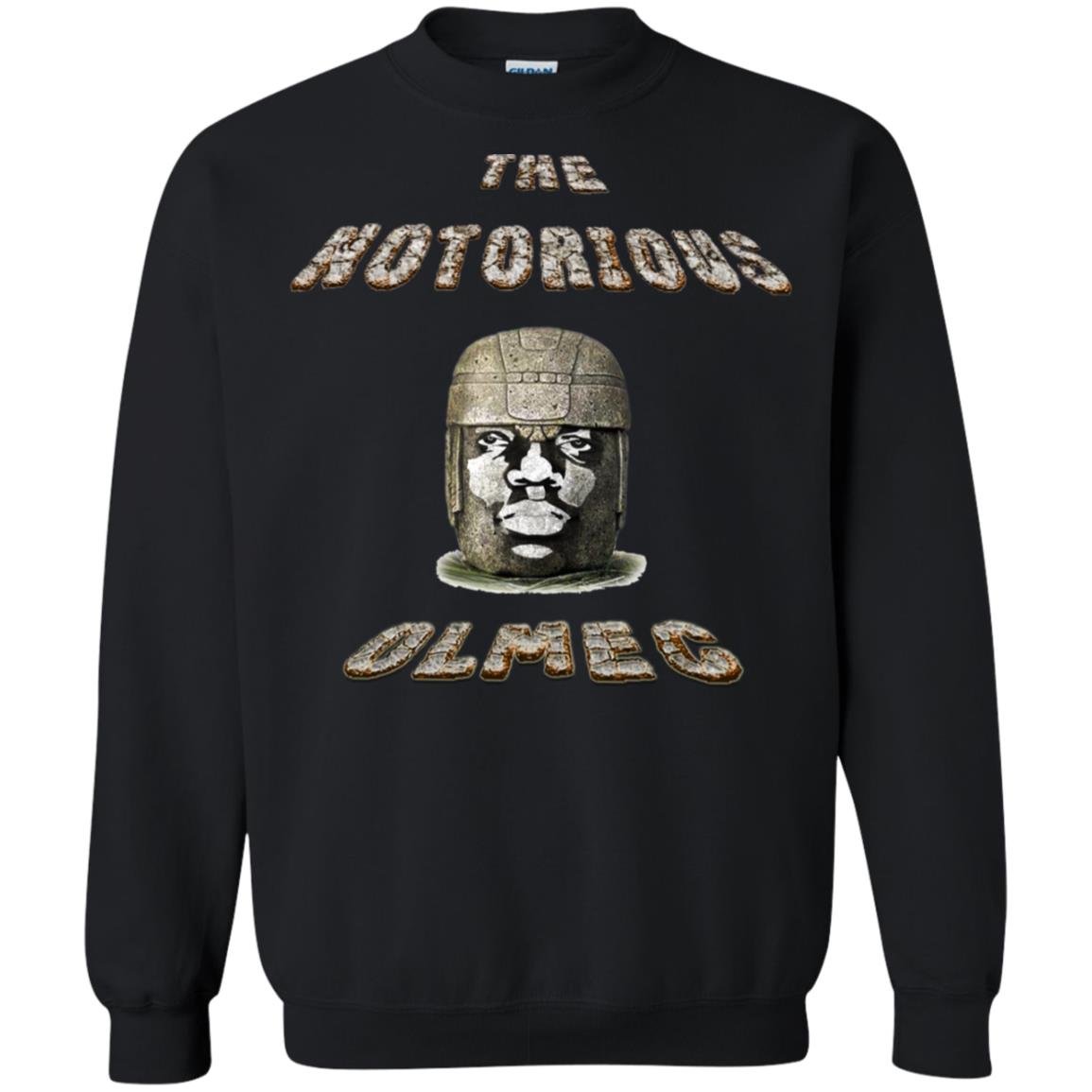 The Notorious Olmec Crewneck  Sweatshirt  8 oz.