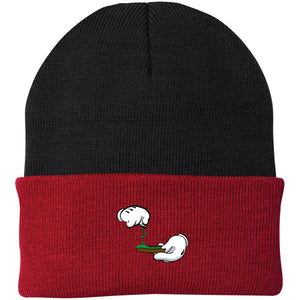BURN THE OPPS Knit Cap