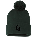 LaChouett BL Pom Pom Knit Cap