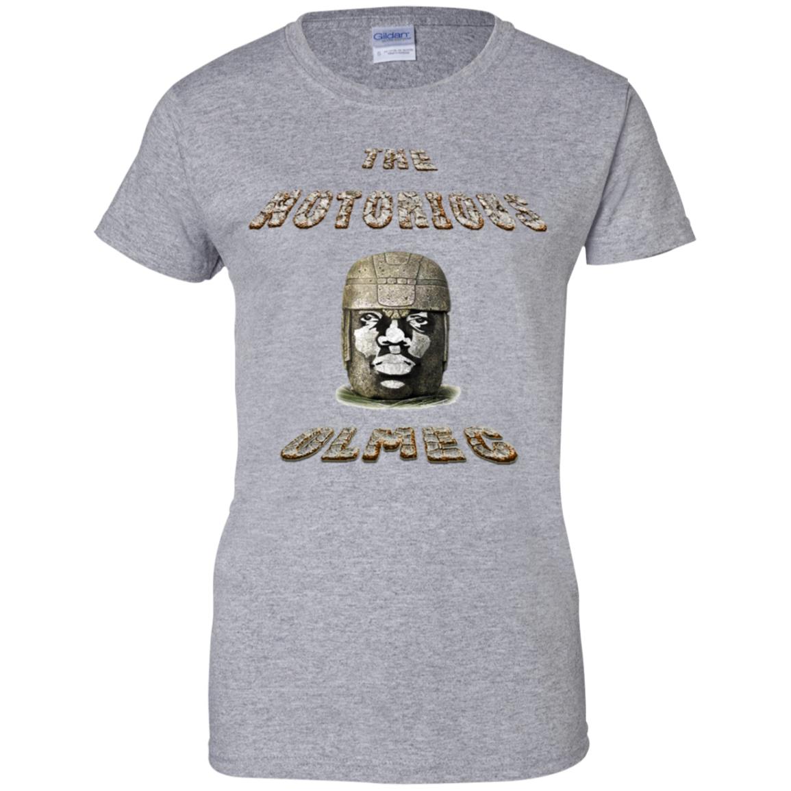 The Notorious Olmec  Ladies' 100% Cotton T-Shirt