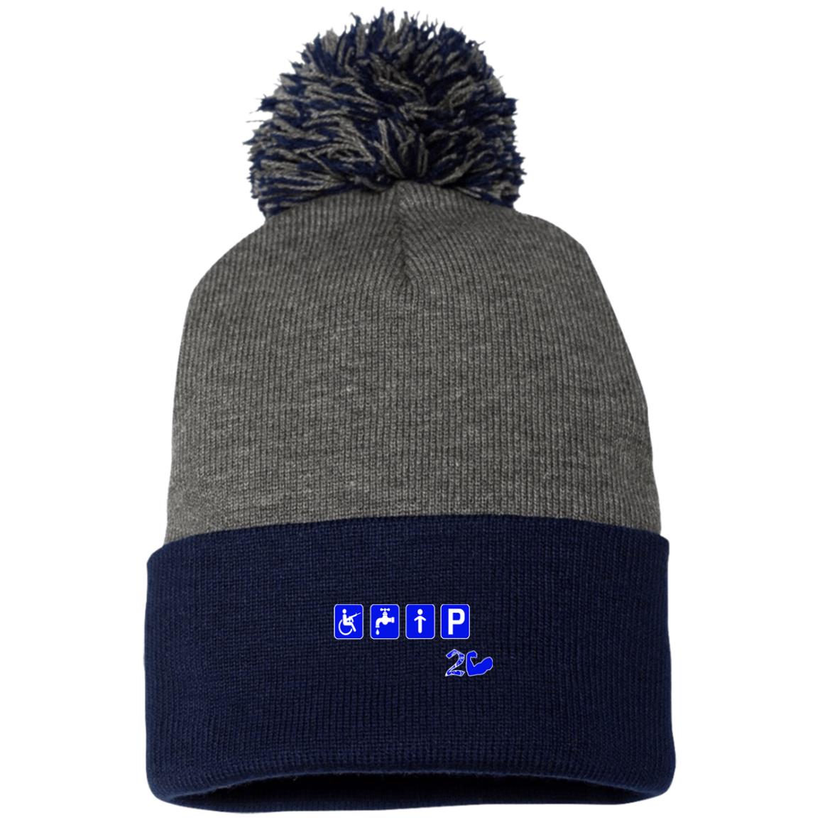 CRIP 2 HARD Pom Pom Knit Cap