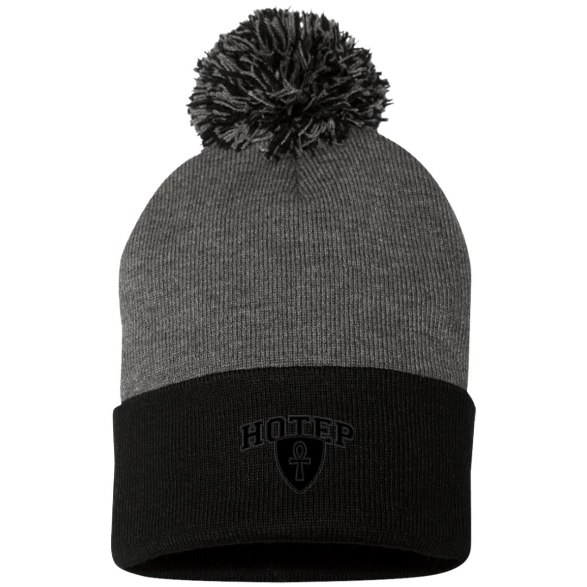 Hotep Pom Pom Knit Cap