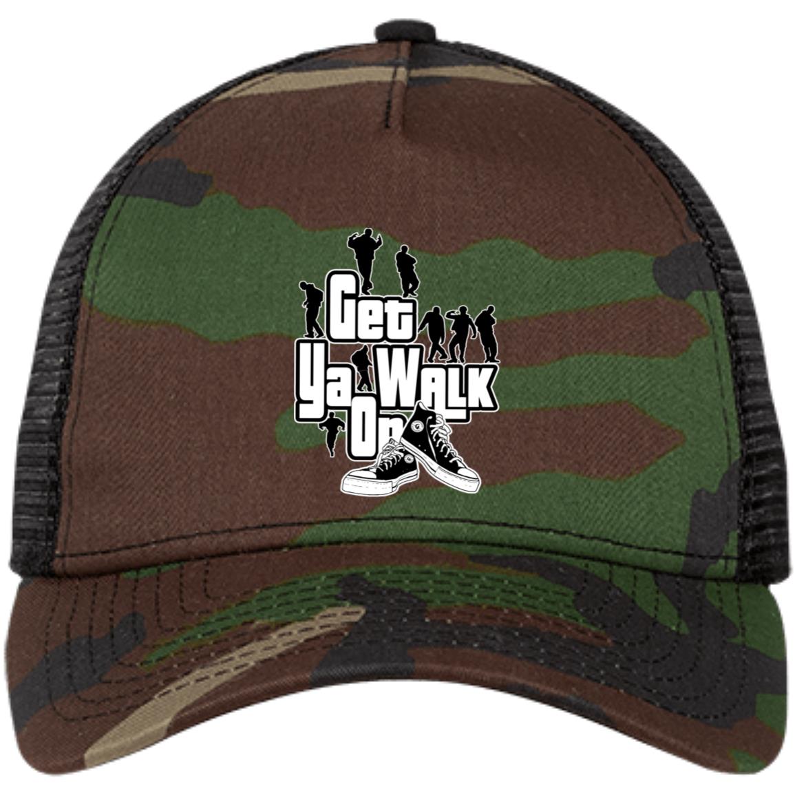 GET YA WALK ON Embroidered Snapback Trucker Cap