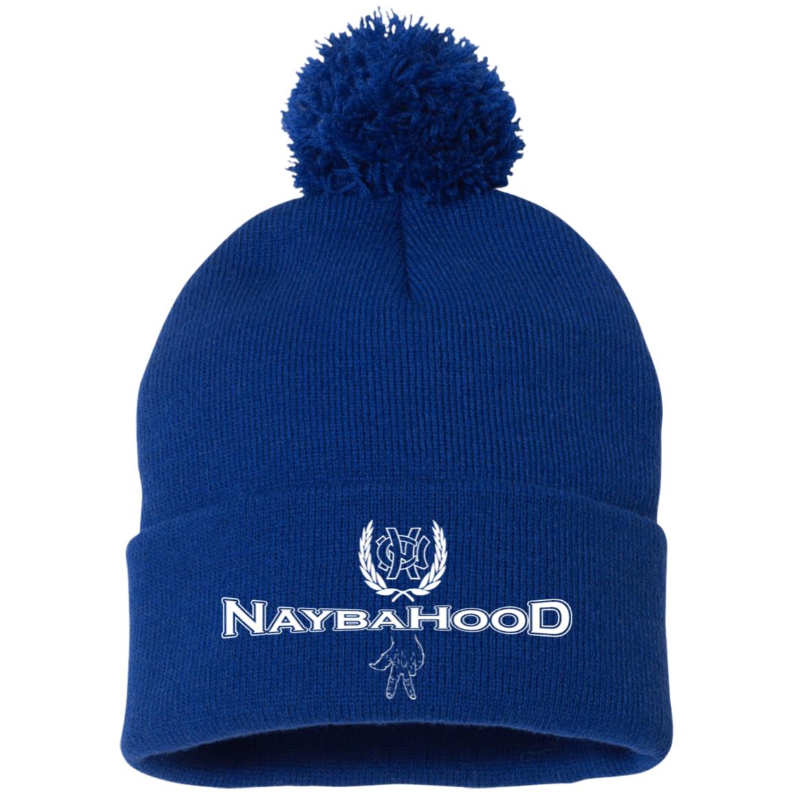 NAYBAYH3D Pom Pom Knit Cap