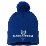 NAYBAYH3D Pom Pom Knit Cap