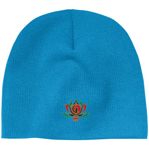 Kween Flower Acrylic Beanie