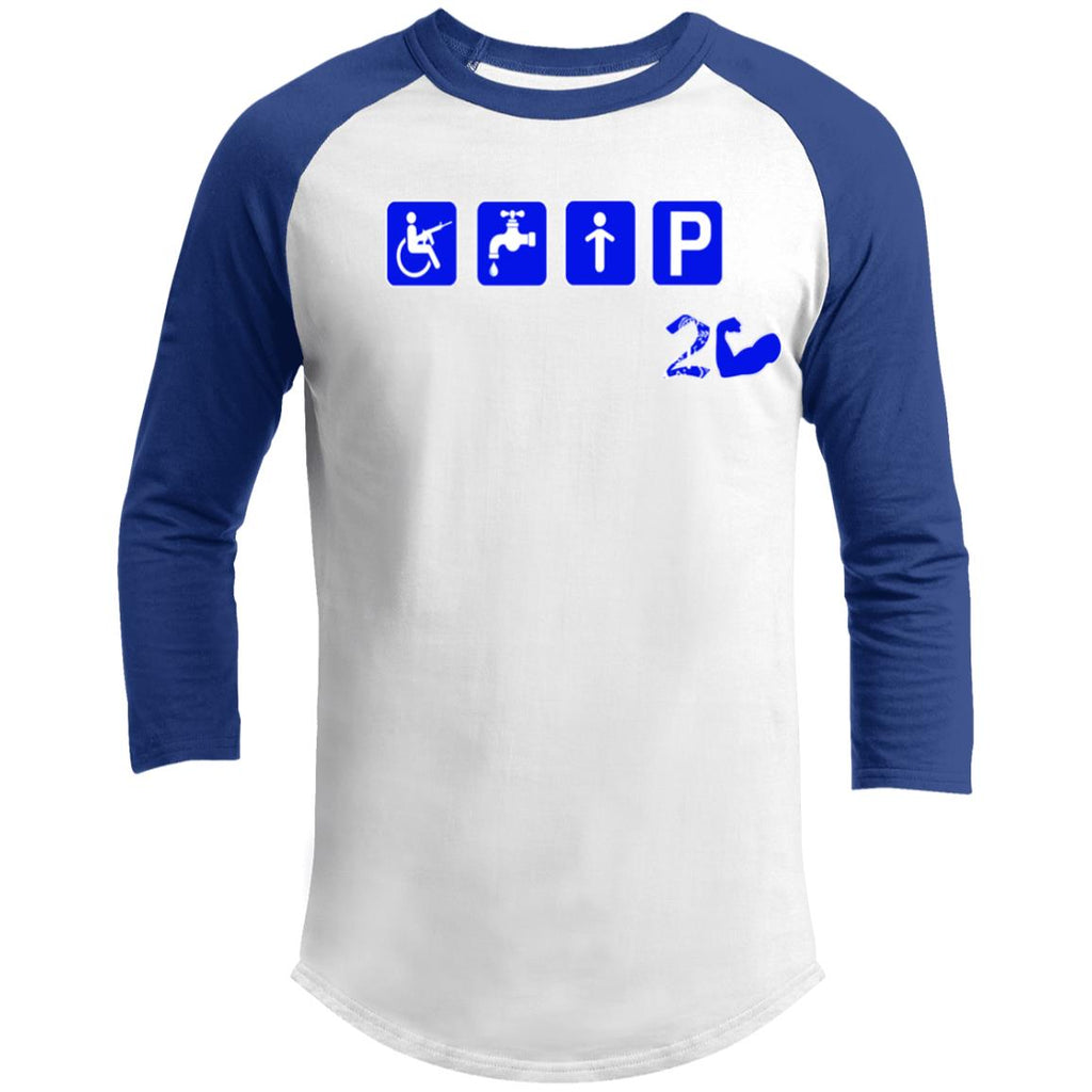 CRIP 2 HARD Raglan Sleeve Shirt
