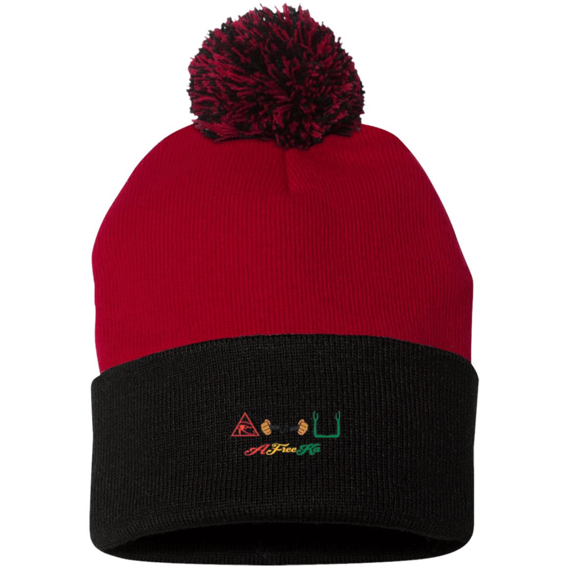 AFREEKA Pom Pom Knit Cap