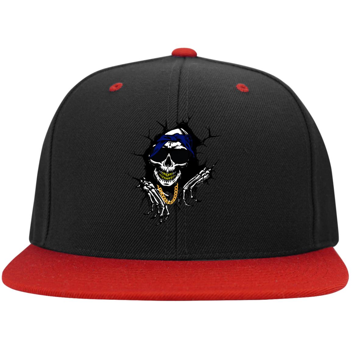 CRIP SKULL Snapback Hat