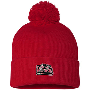 Nubian By Nature Pom Pom Knit Cap