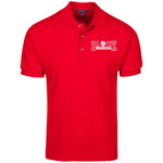 BLACK OWNED Cotton Pique Knit Polo