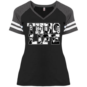 Thug Life Icon Ladies' V-Neck T-Shirt