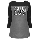 Thug Life Icon Ladies' 3/4 Sleeve T-Shirt