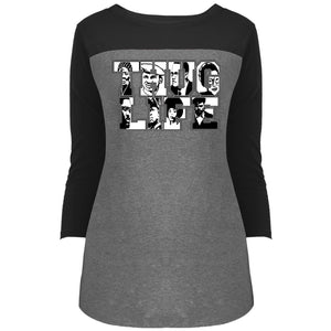 Thug Life Icon Ladies' 3/4 Sleeve T-Shirt