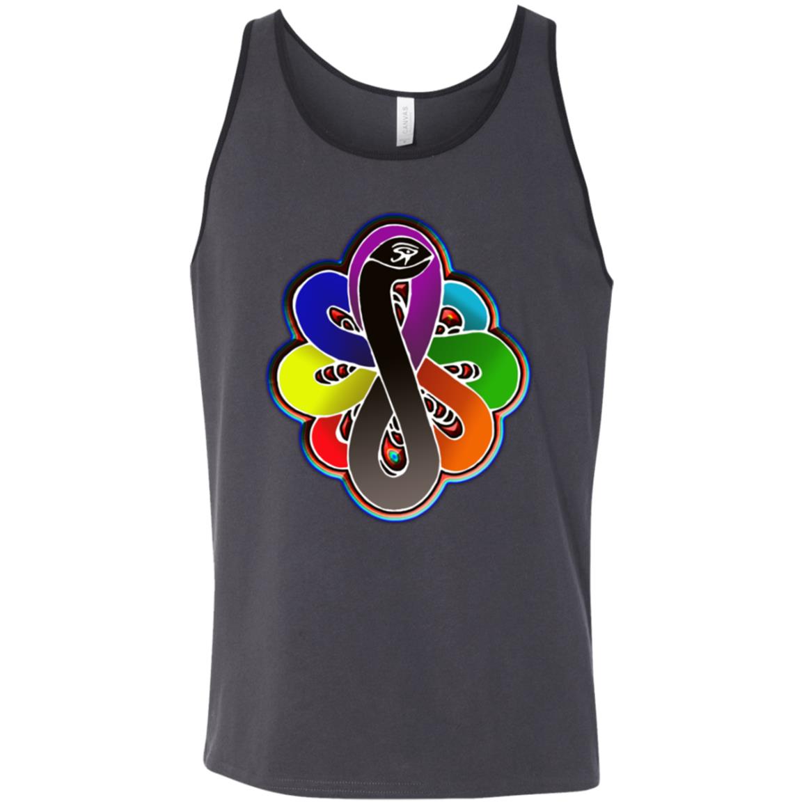 Infinity Snake of B-mwelo(chakras) Unisex Tank Top