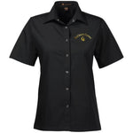 LaChouett Old Gold Ladies' Snap Closure Short-Sleeve Shirt