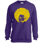 Afro Kween Youth Crewneck Sweatshirt